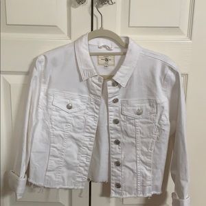 I&M White Jean Jacket